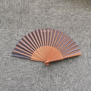 23cm gỗ rắn gấp fan hâm mộ đám cưới retro phụ nữ hiện đại tối giản đạo cụ cổ điển khiêu vũ bên tay người hâm mộ Quà Tặng - Product Image 2