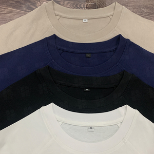 Camiseta de Mujer Personalizada de Alta Calidad, 100% Algodón Grueso, Corte Holgado, Dobladillo Asimétrico, Cómoda, con Pedrería, Estilo Básico, Raglán - Product Image 6
