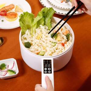 Wok Électrique Économe en Énergie en Acier Inoxydable avec Revêtement Antiadhésif, Capacité 2L, Utilisation Domestique et Hôtelière, Multifonction pour Cuisson à la Vapeur et Saute-Veauve - Product Image 6