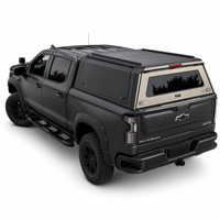 Couvre-caisse de camion pour Chevrolet Silverado 2500/3500 2015-2025, verrouillable, sans perçage, avec éclairage et tente arrière, fabriqué en Chine