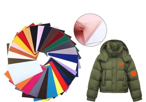 Parche de nailon autoadhesivo de 38 colores, parches de reparación impermeables <span class=keywords><strong>para</strong></span> ropa, chaqueta, tienda, bolsa de ropa - Product Image 5