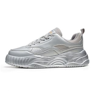 Zapatos de Hombre a la Moda, Zapatillas Deportivas con Cordones, Parte Superior de PU, Cómodas, Personalizadas, Casuales, para Caminar - Product Image 2