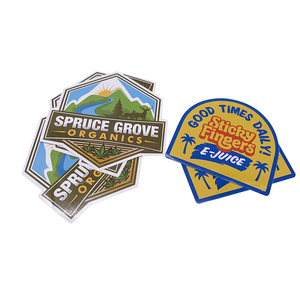 Su ordinazione Del Vinile Die Cut Adesivo Decorativo, PVC Adesivo Impermeabile Logo di Taglio Promozionale Adesivi - Product Image 2