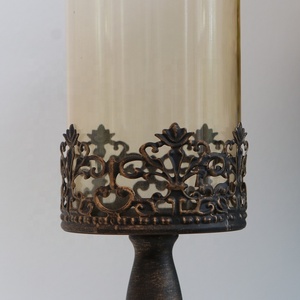 Металлическая подсвечник для домашнего декора, ручная работа, канделябр, антикварная отделка, Свадебные центральные части, декоративный подсвечник - Product Image 4