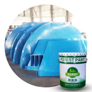 Fabricant industriel de peinture alkyde antirouille Vente directe de peinture métallique alkyde liquide imperméable antirouille à prix économique