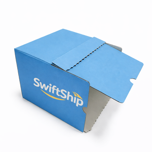 Boîtes d'emballage e-commerce pour sérum facial et soins de la peau, en carton ondulé E, avec logo personnalisé - Product Image 4