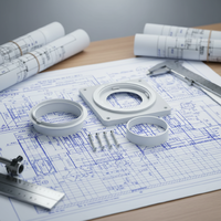 Connecteur de ventilation carré à rond en plastique ABS, réducteur de conduit HVAC, raccord de transition pour grille d'aération murale