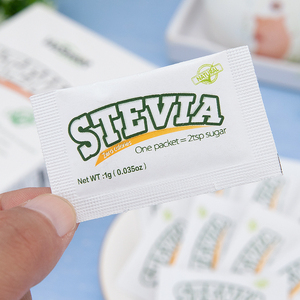 ผงหญ้าหวานอิริโทรนิทอลถุงใส่น้ำตาลหญ้าหวาน5X 1กรัมสารให้ความหวานแบบตั้งโต๊ะ - Product Image 4