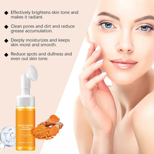Private Label Berren Organic Spazzola per il viso detergente per il viso schiumogeno detergente per il viso