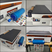Imprimante DTF UV A3 30 cm certifiée Allprint avec vernis pour autocollants en cristal, étiquetage de logos, bricolage