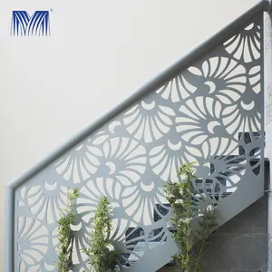 나선형 계단 단 파이프 갑판 스테인레스 스틸 난간 시스템 손 난간 디자인 현대 단 철 난간