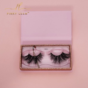 Pestañas Postizas de Tira, Reutilizables, Modernas, Autoadhesivas, al por Mayor, Efecto 3D, Estilo Natural, Curvatura D, Pestañas de Tira Rusas - Product Image 1