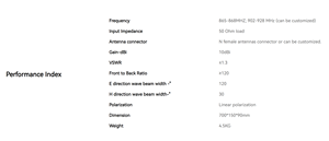 เสาอากาศ UHF/หัวหน้าทีมดูแลเสาอากาศ UHF/การเพิ่มประสิทธิภาพการออกแบบเซ็นเซอร์เสาอากาศ UHF/เสาอากาศ UHF RFID - Product Image 2