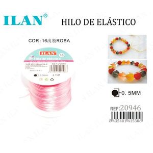 Filo Elastico 0,5 mm 15 m per Creazione di Gioielli - Product Image 1