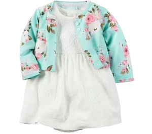 Nueva colección de ropa para bebés, vestido informal de algodón para verano, vestido a cuadros para niñas, falda sin mangas de princesa, 2021 - Product Image 3