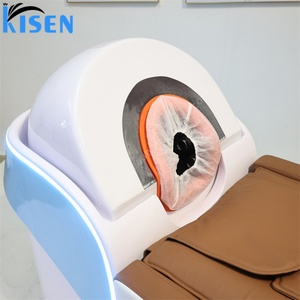 KISEN Beauty - Fauteuil de lavage de cheveux électrique et massant pour salon de coiffure, spa capillaire et soins du visage - Product Image 5