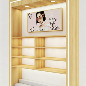 ตู้โชว์แว่นตาพร้อมไฟ LED วัสดุไม้รักษ์โลกสำหรับร้านค้าปลีก มีสินค้าพร้อมส่ง - Product Image 3