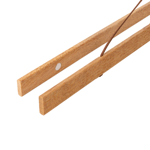 Children's Preschool Alphabet <strong>Word</strong> Education Magnetic Poster Hanger Frame 24x18 Solid Teak Wood Scroll <strong>Canvas</strong> Print Wall <strong>Art</strong> - Product Image 5