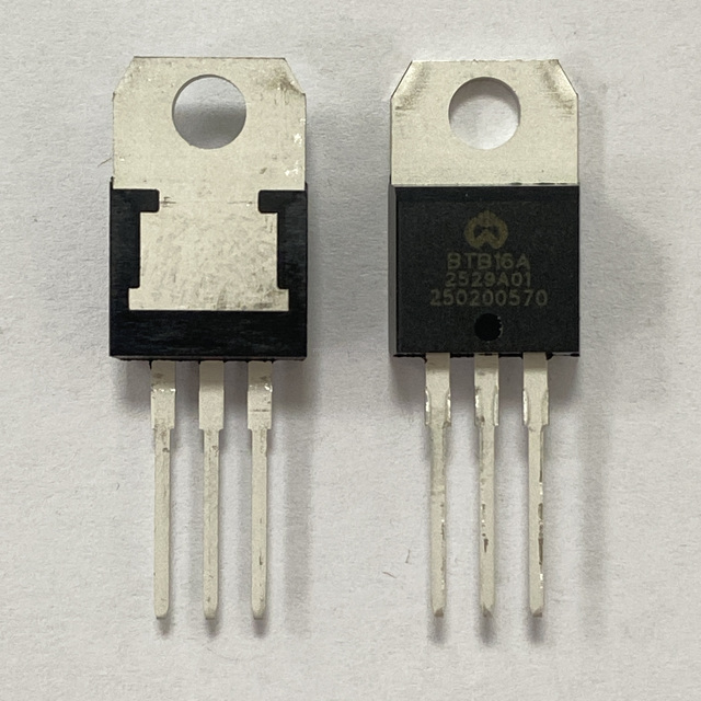 BTB16-800B 16A 800V Triac Thyristor TO220 Non Insulated Power Switch CN Mounting Type
