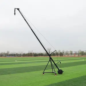 कारखाने की आपूर्ति पेशेवर 6 मीटर 2-अक्ष मोटर चालित डच सिर बिक्री के लिए डिजिटल वीडियो कैमरा पाल क्रेन
