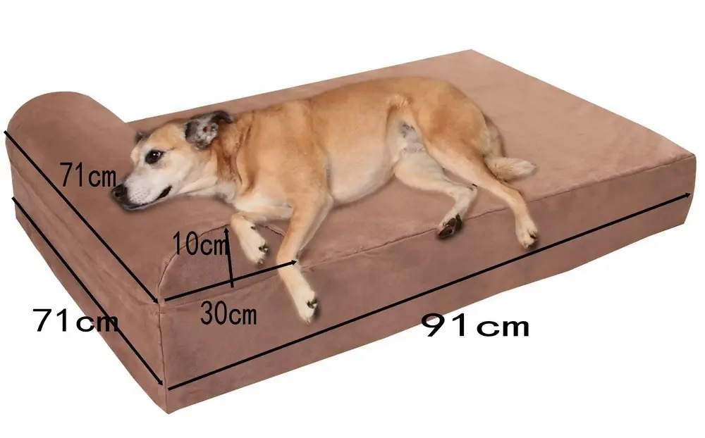 Waterproof Memory Foam Dog Bed Soft Dog Sofa Removable Cover for Dogs and Cats Accessories