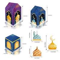 Calendrier de l'Avent Ramadan : Décorations 30 Jours, Boîtes Numérotées DIY, Compte à Rebours Aïd Moubarak, Coffrets Cadeaux en Papier pour le Ramadan