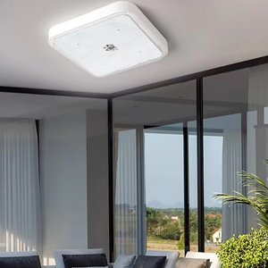 Công suất cao năng lượng mặt trời được hỗ trợ trần ánh sáng thiết kế vuông cho nhà vườn đường cảnh quan khách sạn sử dụng tiết kiệm năng lượng cho ban công - Product Image 1