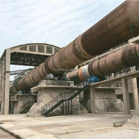 Four rotatif industriel à calcination uniforme à haut rendement en carbone pour le traitement du coke de pétrole et du coke en aiguilles