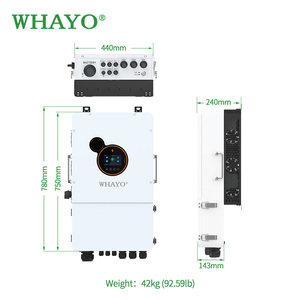 Inversor Solar Híbrido para Exteriores SEI UPRO 8kW 10kW 12kW, Norteamérica, UL1741, IEEE1547, Regla 21 de CEC 2020, <span class=keywords><strong>HECO</strong></span>, IP65 - Product Image 2
