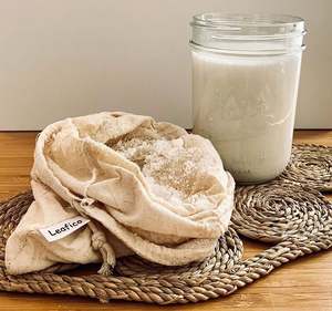 Bolsa de muselina de algodón orgánico con cordón al por mayor - Product Image 5