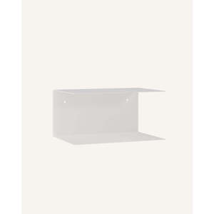 Mensola da Parete Freya in Metallo, Comodino Moderno in Acciaio Verniciato a Polvere Opaca per Camera da Letto e Soggiorno, Tavolino Decorativo - Product Image 6