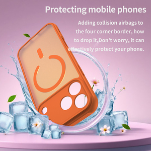 Магнитный чехол для телефона для iPhone 17 Pro Max объектив защитный противоударный чехол для мобильного телефона чувствительный чехол для сотового телефона - Product Image 3