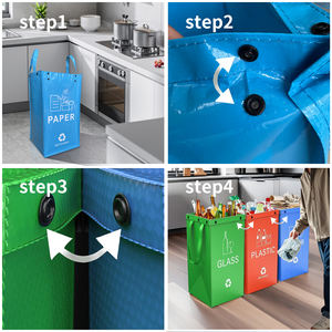 قابل للطي في مخزن المطبخ الخارجي ، معدات التخييم ، فرز القمامة المحمولة ، قابلة للطي - Product Image 6