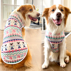 Chaleco Impreso para Perro, Camiseta Transpirable de Poliéster para Cachorros, para Primavera y Todas las Estaciones - Product Image 1