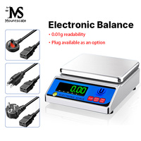 Balanza Analítica Electrónica de Precisión CN-B de 5 kg y 0.01 g, con Pantalla LED de Alta Precisión, Tamaño de Plato de 90 mm, Buena Calidad