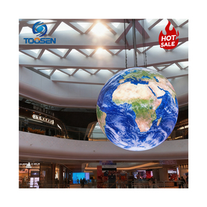 Toosen 360 độ hình cầu toàn cầu LED màn hình hiển thị tùy chỉnh P3 Sphere bóng LED bức tường <span class=keywords><strong>video</strong></span> cho sân khấu hiển thị và trung tâm mua sắm - Product Image 2