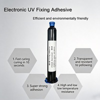 Colle de durcissement UV, adhésif de renforcement pour câbles électroniques, revêtement protecteur pour circuits imprimés, mastic imperméable 30ml/50ml/300ml/1kg