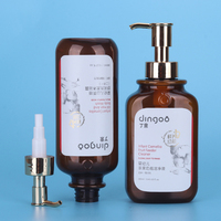 Bouteilles de Gel douche de luxe pour animaux de compagnie de 380ml, bouteilles de savon liquide pour le lavage des mains