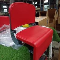Sièges de stade en plastique pliables et résistants aux intempéries pour tribunes mobiles CS-QH01-P
