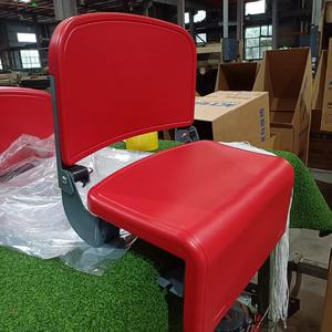 접이식 플라스틱 경기장 의자, 이동식 관람석에 이상적인 플립형 고정 그랜드스탠드 의자 CS-QH01-P - Product Image 5