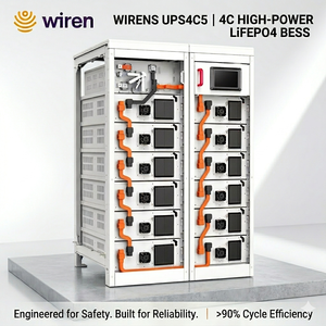 Sistema de Gestión de Baterías Inteligente con Protección BMS, Más del 90% de Eficiencia, Refrigeración por Aire, Gabinete de Baterías de Alta Potencia 4C, 307.2kWh BESS, Almacenamiento Comercial - Product Image 1