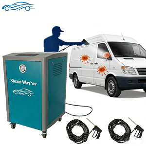 เครื่องทำความสะอาดไอน้ำที่ได้รับการรับรองมาตรฐาน CE เครื่องล้างภายในรถยนต์ เครื่องทำความสะอาดไอน้ำแรงดันสูง Optima Steamer Dubai - Product Image 1