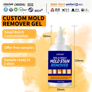 Nouvelle Formule Gel Nettoyant Anti-Moisissure en Profondeur, Application d'une Couche <span class=keywords><strong>de</strong></span> 3 mm, Fonctionne Toute la Nuit, Élimine les Moisissures Noires des Joints en Silicone, 220 ml - Product Image 1