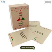 Cartes rondes personnalisées, boîtes en carton magnétiques, boîte cadeau, impression en gros