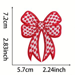 Parches Termoadhesivos con Diseño de Bandera de Carreras a Cuadros, Apliques Bordados para Ropa, Jeans, Chaquetas, Sombreros, Bolsos, Decoración DIY - Product Image 4