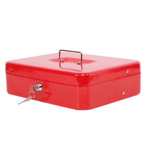 Mini tienda usa monedas, caja de ahorro de <span class=keywords><strong>dinero</strong></span>, caja de efectivo, caja de efectivo segura de metal con cerradura de llave - Product Image 5