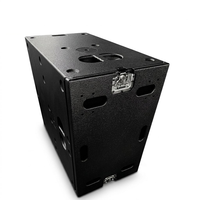 Système audio professionnel pour concerts en plein air, enceinte subwoofer en bois active/passive double de 15 pouces 2400W Power B300