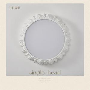 Plafonnier de chambre principale haut de gamme de style crème français, nouveau modèle 2023, design sculpté à spectre complet - Product Image 3