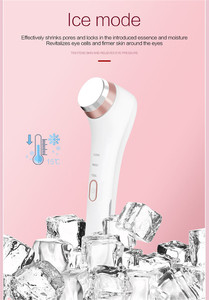 Dispositivo de cuidados com os olhos, antirrugas, círculo escuro, removedor de íon, compressa quente e fria, massageador de olhos, máquina de beleza - Product Image 4