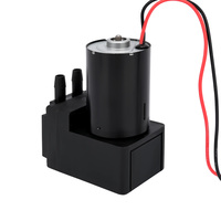 Pompe à vide à micro-moteur sans balais HCKG 8-16 L/min, petite pompe à diaphragme pour la surveillance environnementale, la surveillance des gaz, la médecine et l'hygiène
